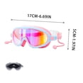 thumbnail image 3 of Goggles Wide Field Of Waterproof And Soft Silicone Swimming Goggles With Adjustable Straps, 3 of 5