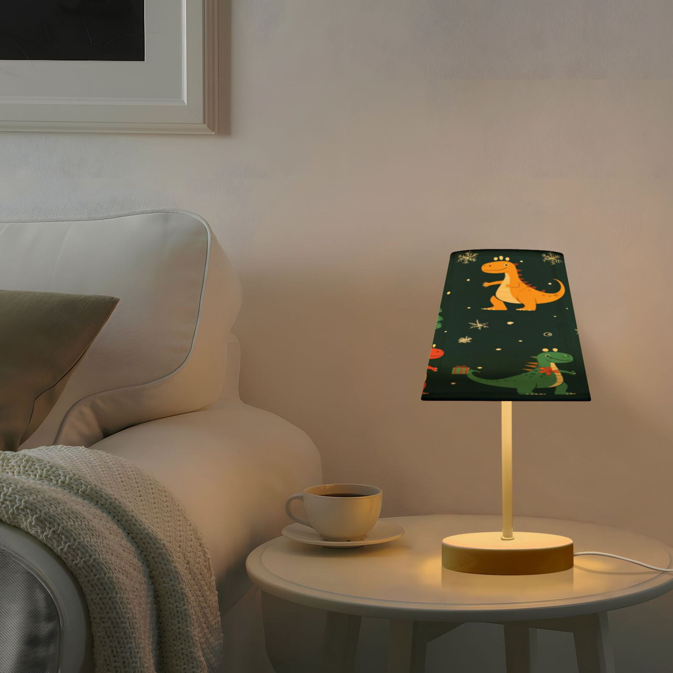 Table Lamp Medium 7.9x11.8 Inches Table Lamps Night Light Tools & Home Improvement Bedroom Lamp Guest Room Lamp Study Lamp Office Lamp Christmas Dinosaur