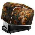 thumbnail image 5 of Yuyamidu Cute Cat Toaster Cover 2 Slice Sunflower Bread Maker Dust Cover Wide Slot Kitchen Small Appliance Dustproof Cover Universal Small Microwave Oven Cover, 5 of 7