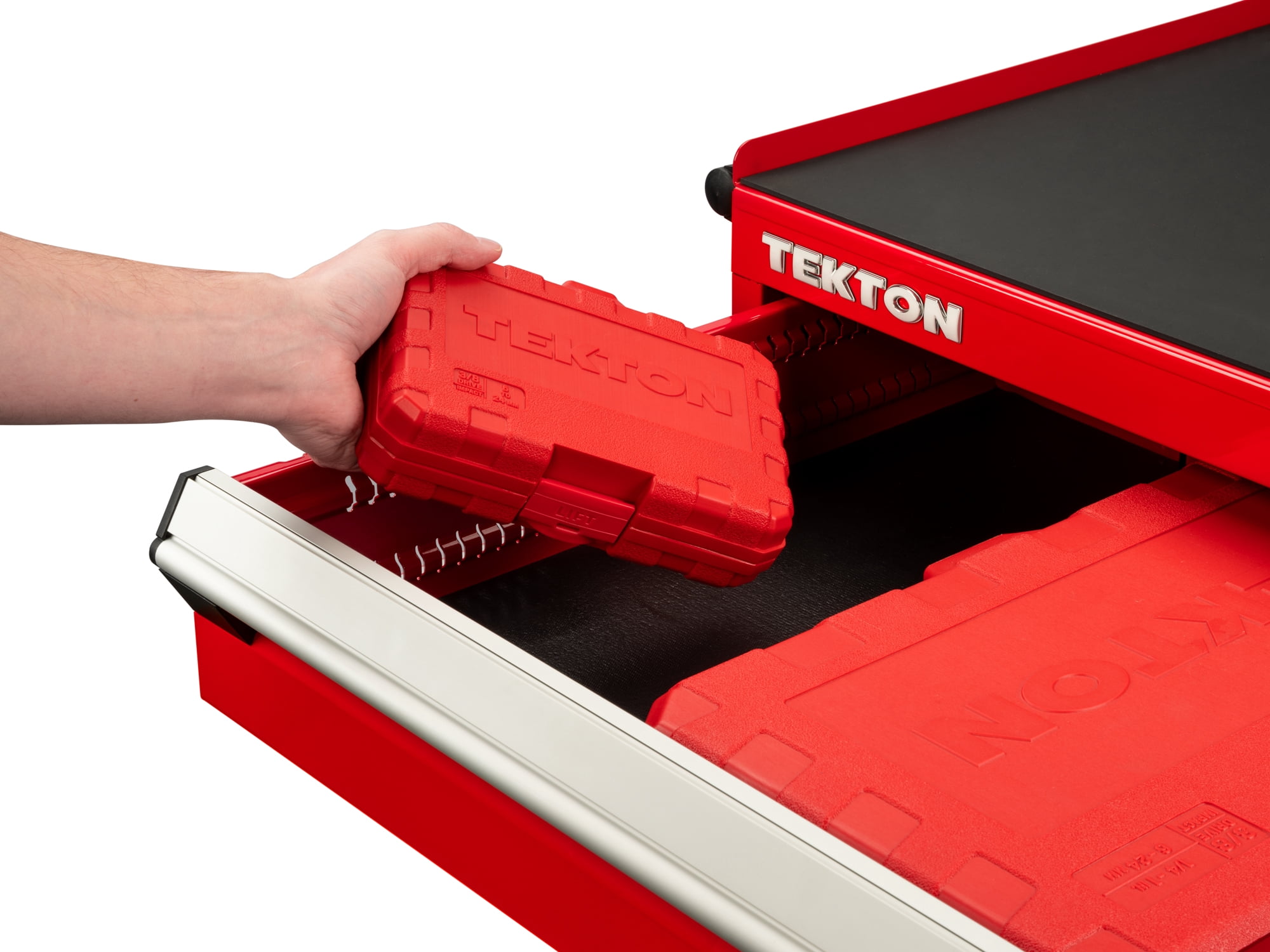 TEKTON 3/8 Inch Drive 12-Point Impact Socket Set, 19-Piece (6 - 24 mm) | SID91306