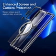thumbnail image 6 of for Samsung Galaxy s24 Ultra Case [Compatible with Magsafe Wireless Charging] Magnetic Cover Ring Stand Clear Funda para S 24 Ultra 6.8 '' 5G 2024 Rugged Best Phone Cases, 6 of 11