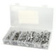 thumbnail image 2 of Inserto de tuerca remachadora roscada de cabeza plana, 190 piezas Tuercas remachables de aluminio Juego de tuercas remachadoras Kit surtido de tuercas remachadoras Nutsert Artesanía excepcional Jadeshay A, 2 of 8