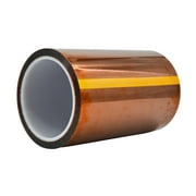 WOD Tape Kapton Tape 6 in. x 36 yd. Amber Polyimide High Temperature