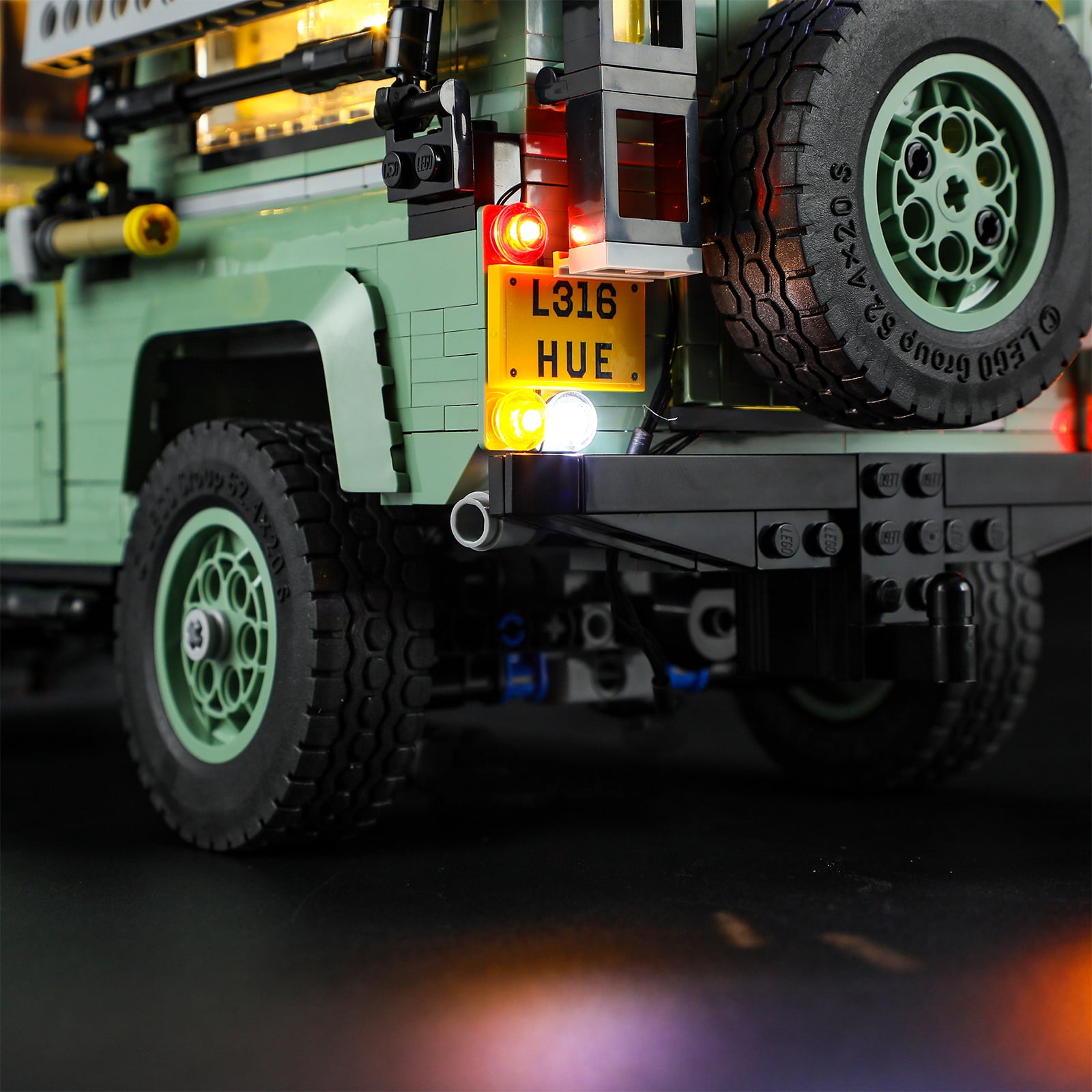 YEABRICKS LED Lighting Kit Compatible with LEGO Icons Land