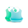 thumbnail image 1 of Baberos Twistshake Bib 4+m, Juego de 2, Ajustables, Aptos para Lavavajillas, Libres de BPA, Blanco, 1 of 7