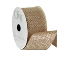 thumbnail image 2 of Offray Ribbon, Natural 1 1/2 inch Linen-Look Ribbon, 9 feet, 2 of 8