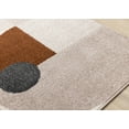 thumbnail image 3 of Rug Branch Contemporary Geometric, Tonal/Solid Cream Indoor Area Rug - 5' x 8', 3 of 8