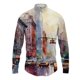 thumbnail image 2 of Camisa de solapa colorida para hombre con estampado 3D para hombre y mujer, camisas casuales de moda de manga larga con botones, ropa de calle de gran tamaño unisex, 2 of 4