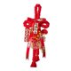 thumbnail image 3 of Colgante de nudo chino para decoración del Festival de Primavera, rojo con motivo de caballo, de tela. Estilo B, 3 of 6
