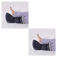 thumbnail image 4 of Minnieouse Gait Belt para Transfer Walking con 7 empuñaduras y hebilla de liberación rápida Azul un tamaño 2piezas, 4 of 4