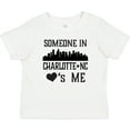thumbnail image 3 of Inktastic Charlotte North Carolina Someone Loves Me Boys or Girls Baby T-Shirt, 3 of 5