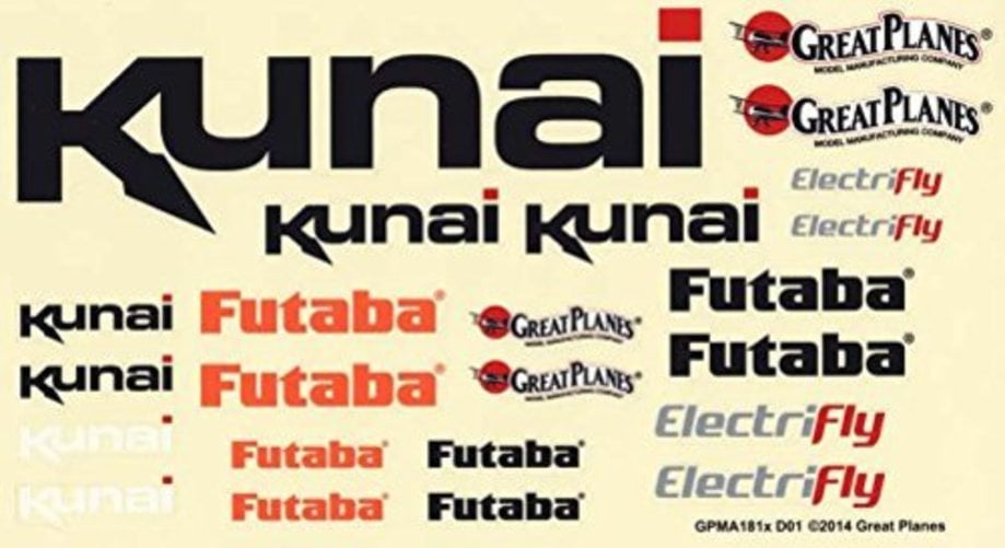 great planes kunai rxr