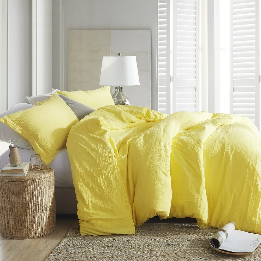 Natural Loft Comforter - Limelight Yellow - Twin-XL ...
