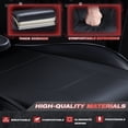 thumbnail image 5 of Homall Gaming Chair Office Chair High Back Racing Computer Chair PU Leather Adjustable Seat Height Swivel Chair Ergonomic Executive Chair with Headrest, Black, 5 of 8