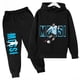 thumbnail image 2 of Conjunto de sudadera con capucha para niños 2024 HOT, más pantalones de sudadera, conjunto deportivo de 2 piezas para niños y niñas, ropa para niños con estampado de Messi, ropa para bebés, 2 of 5