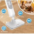 thumbnail image 7 of Steam Mop All-in-one Multi-Functional Powerful Steam Cleaner, Handheld Detachable Floor Steamer with 2 Steam Level, 380ML Water Tank & 23FT Power Cord for Whole Home Use$$Home Decor, Kitchen, & Other, 7 of 7