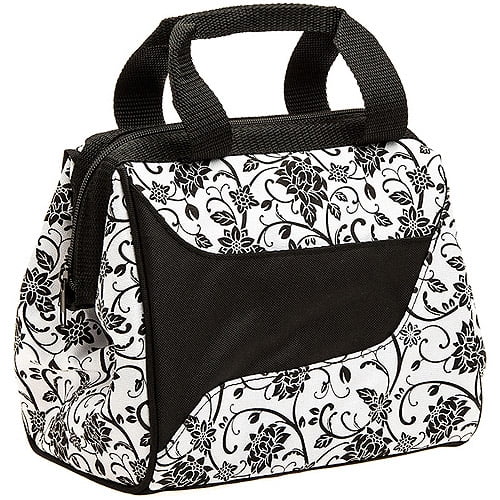 Fit and Fresh Downtown Designer Lunch Bag in Zebra with Ice Walmart