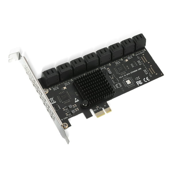 PCI-E to SATA 3.0 Expansion Card PCI-Express Extender Board; PCI-E for 6G SATA Hard Disk Drive Computer Accessory, SA3116J, 16 Ports