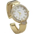 thumbnail image 3 of Blekon Collections Women's Quartz 36mm Case Gold Cuff Bangle Watch, 3 of 6