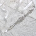 thumbnail image 1 of Ceinture de Mariée avec Strass pour Robe de Mariée, Ceinture en Cristal pour Robe de Soirée de Mariage, 1 of 9