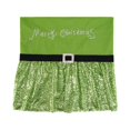 thumbnail image 5 of Dos fundas navideñas para silla, cuentas de hadas para hombres y mujeres, funda trasera para silla de tela, adornos navideños de 50x50cm, 5 of 5