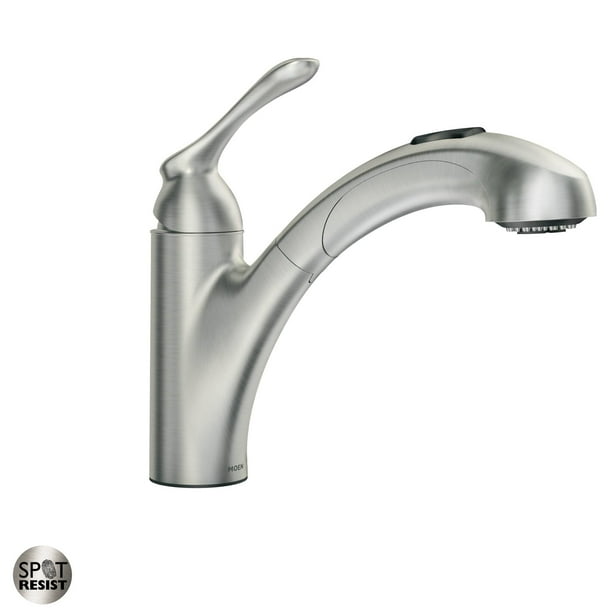 Moen 87017 Banbury Pullout Spray Kitchen Faucet - Spot Resist Stainless