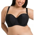 thumbnail image 3 of Curvy Kate Luxe Multiway Strapless Underwire Bra (CK2601),30HH,Jet Black, 3 of 9