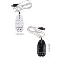 thumbnail image 3 of EeaseCA 1Pc Guitar Audio Cable Guitar Connection Effector Cable Instrument Audio Cable for Man Woman(Black), 3 of 8
