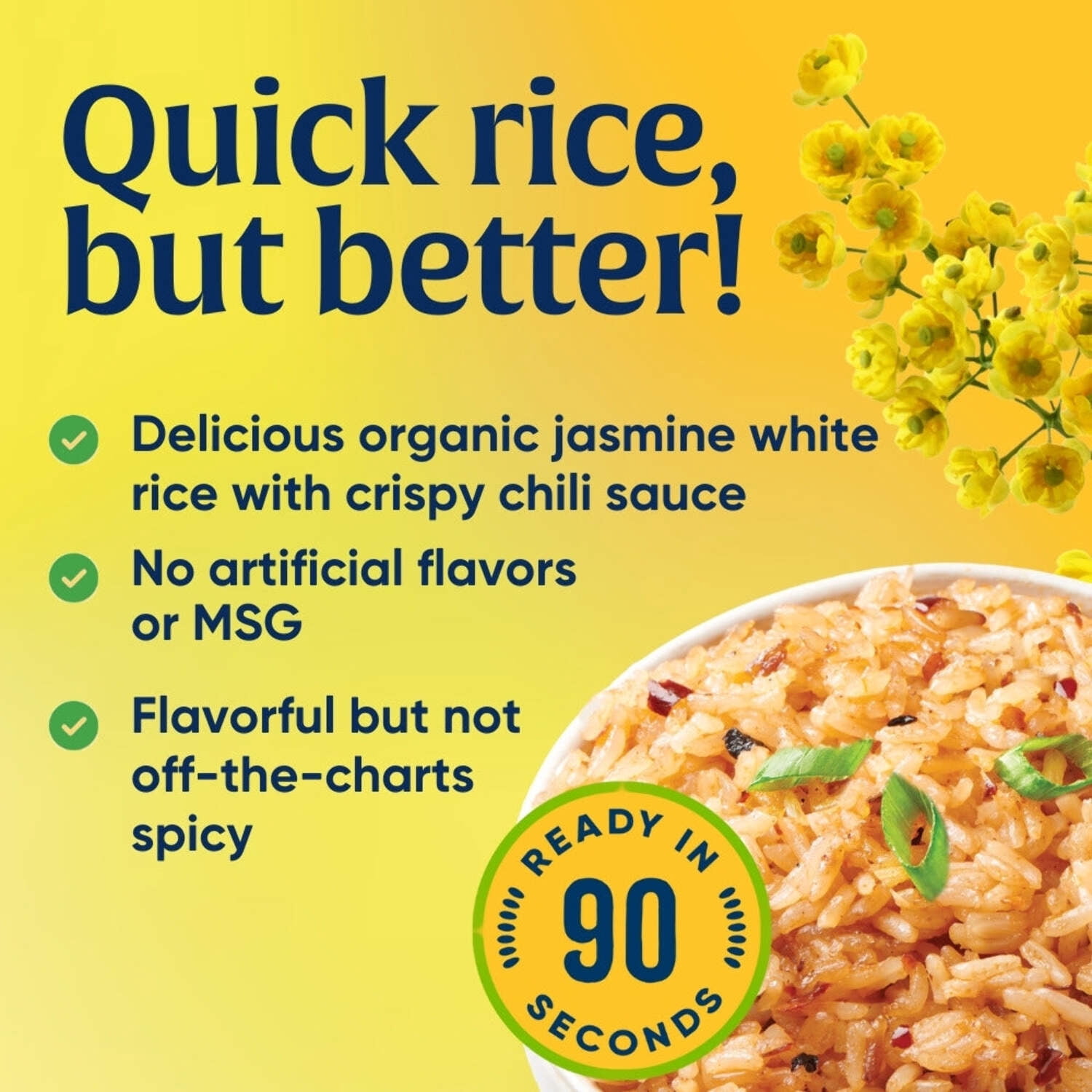 Lundberg Chili Crisp 90 Second Rice - 6ct, 8oz