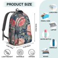 thumbnail image 5 of Pioneer Flower Backpack for School,Cute School Bag,Schoolbag with Adjustable Shoulder Straps & Padded Back,16.9 Inch, 5 of 5