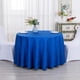 thumbnail image 3 of Mesa Redonda de Comedor Hotel Boda Manteles de Mesa 180cm Poliéster Beige Rojo Azul Negro Rosa Paño de Mesa Redonda de Restaurante Manteles de Mesa para Fiestas, 3 of 6