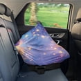 thumbnail image 7 of Renewold Dragon Star Violet Stretchy Nursing Scarf Car Seat Canopy Baby Car Seat Cover, Baby Breastfeeding Stroller High Chair Shopping Cart Cover for Infant Home Decor, 7 of 7