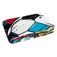 Football Soft and Warm Microfiber Throw Blanket Printed Lightweight