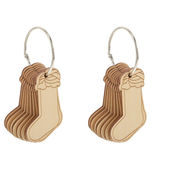 WORGEOUS 2 Sets  Knitting Tools Wool Knitters Wood Knitting Bobbin Yarn Winding Boards