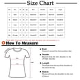 thumbnail image 3 of CHOK Ichuanyi Hauts pour Femmes Liquidation d'Été T-Shirt Décontracté à Manches Courtes Imprimé Lettre Col Rond Ample Blouse, 3 of 4