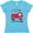 Aqua, variant on Inktastic Set My Heart on Fire Valentine Fire Truck with Hearts Women's V-Neck T-Shirt