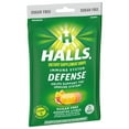 thumbnail image 4 of HALLS Defense Assorted Citrus Sugar Free Vitamin C Drops, 25 Drops, 4 of 16