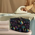 thumbnail image 2 of HELLHERO Colorful Mushroom Pattern Design Steamer Storage Bag Protective Iron Accessories Travel Case Steamer Oganizer Portable Travel Iron Organizer, Case Only, 2 of 6