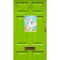 thumbnail image 2 of White Standard Poodle Easter Wall or Door Hanging Prints, 2 of 2