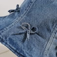 thumbnail image 5 of Denim Bucket Hats for Women Cute Bucket Hat with Bowknot Jean Hat, 5 of 9