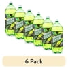 (6 pack) Great Value Mountain Lightning Zero Sugar Citrus Soda Pop, 2 Liter