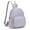 Light Purple, variant on Quilted Mini Backpack for Women PU Leather Backpack Purse Small Casual Daypack for Ladies