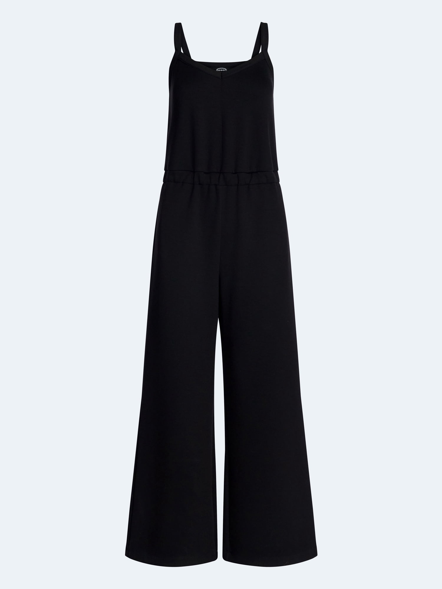 Scoop Women's and Women's Plus Scubaknit Tank Jumpsuit, Sizes XS-4X