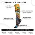 thumbnail image 4 of Picia Sunflower Turtle Printed Sports Compression Socks - 15-20mmHg Graduated Compression, High-Performance Soft and Breathable Socks for Men and Women, 4 of 5