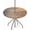 Pinewood Blooms, variant on Rustic Wooden Board Round Outdoor Tablecloth with Umbrella Hole, Round Fitted Table Cloth with Elastic Zippered Table Covers 36-44in Waterproof Umbrella Tablecloths Circle Elastic Table Cover