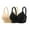 Black, variant on Minimizer Bras for Women High Support Bras for Women Adjustable Strap Full Coverage Up Bras Comfortable No Underwire Wireless Bras Bras for Women No Underwire Blue 46