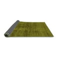 thumbnail image 2 of Ahgly Company Indoor Rectangle Abstract Green Modern Area Rugs, 2' x 4', 2 of 4