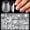 XS Squoval, variant on 360 count Extra Short Squoval Tips Clear Nails XS Short Round Square Gel Tips Full Cover Nails Clear Press Nails 15 Sizes False Fingernail for Gel Extension