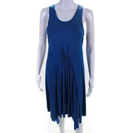 

Cut 25 Womens Layered Tank Dress Blue Size M