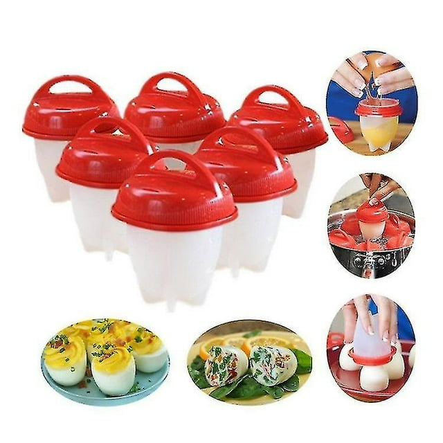 Hervidor de huevos duros de silicona 6pc-1 ShuxiuWang 8390614210547
